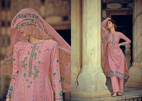 Deepsy Suit Presents Elize Pashmina Printed Embroidery Work Fancy Designer Salwar Kameez