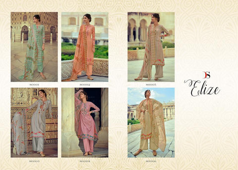 Deepsy Suit Presents Elize Pashmina Printed Embroidery Work Fancy Designer Salwar Kameez