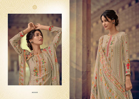 Deepsy Suit Presents Elize Pashmina Printed Embroidery Work Fancy Designer Salwar Kameez