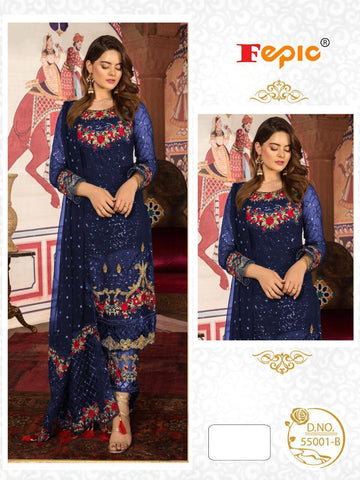 Fepic Presents Hit Design Collection Georgette Pakistani Salwar Suits