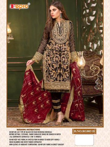 Fepic Sanober Heavy Georgette Pakistani Salwar Suit