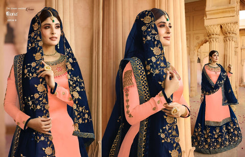 Fiona Launched Kritika Lengha Colours Plus Heavy Fox Georgette Pakistani Salwar Kameez