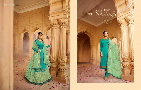 Fiona Launched Kritika Lengha Colours Plus Heavy Fox Georgette Pakistani Salwar Kameez