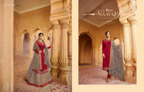 Fiona Launched Kritika Lengha Colours Plus Heavy Fox Georgette Pakistani Salwar Kameez