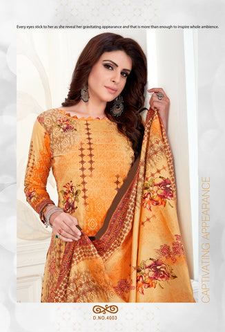 FIZA VOL 4 APANA COTTON PRESENTS PAKISTIANI SALWAR KAMEEZ