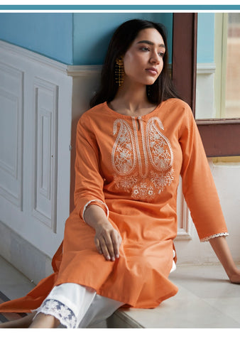 Four Buttons Presents Vibrant Pakistani Designer Salwar Kurtis