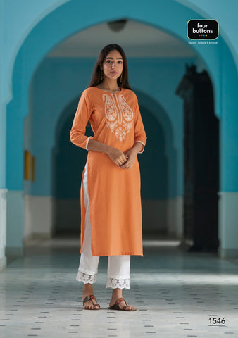 Four Buttons Presents Vibrant Pakistani Designer Salwar Kurtis