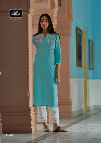 Four Buttons Presents Vibrant Pakistani Designer Salwar Kurtis