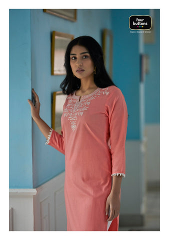 Four Buttons Presents Vibrant Pakistani Designer Salwar Kurtis