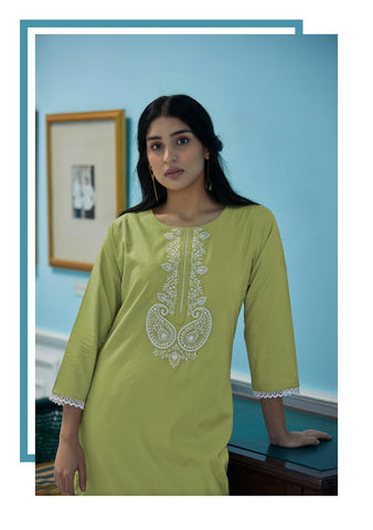 Four Buttons Presents Vibrant Pakistani Designer Salwar Kurtis