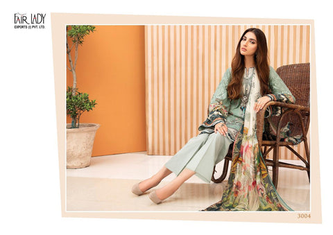 Fair Lady Iris Hit Design Vol 2 Pakistani Lawn Printed Embroidery Dress