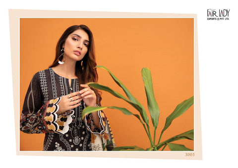 Fair Lady Iris Hit Design Vol 2 Pakistani Lawn Printed Embroidery Dress
