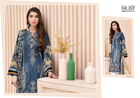 Fair Lady Iris Hit Design Vol 2 Pakistani Lawn Printed Embroidery Dress