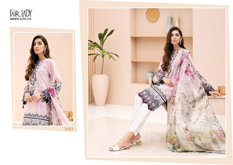 Fair Lady Iris Hit Design Vol 2 Pakistani Lawn Printed Embroidery Dress
