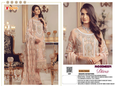 Fepic Rosemeen Diva Georgette Partywear Pakistani Collection