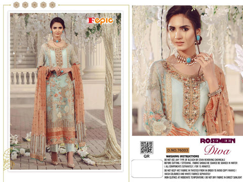 Fepic Rosemeen Diva Georgette Partywear Pakistani Collection