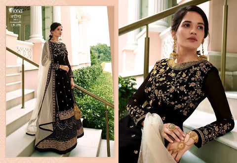 Fiona Presents Gulrang Heavy Fox Georgette Heavy Embroidery Work Fancy Designer Salwar Kameez