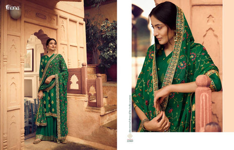 Fiona Presents Gulmohar Dola Jacquard Fancy Designer Salwar Suits