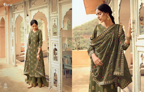 Fiona Presents Gulmohar Dola Jacquard Fancy Designer Salwar Suits