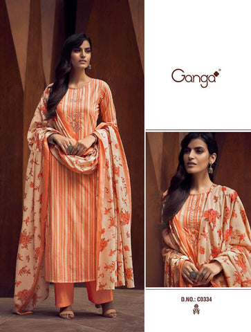 GANGA  SEERAT PRESENTS  COTTON SALWAR KAMEEZ