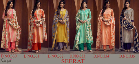 GANGA  SEERAT PRESENTS  COTTON SALWAR KAMEEZ