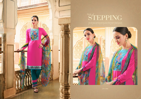 Ghoomar Launched Vol 3 Satin Cotton Fancy Designer Salwar Suits