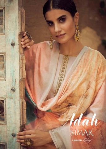 Glossy Launched Simer Adah Jam Satin Fancy Designer Salwar Kameez