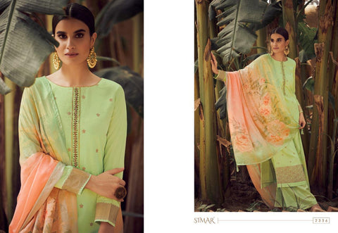 Glossy Launched Simer Adah Jam Satin Fancy Designer Salwar Kameez