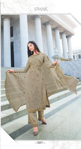 Glossy Heenaz Pure Georgette Pakistani Salwar Suit