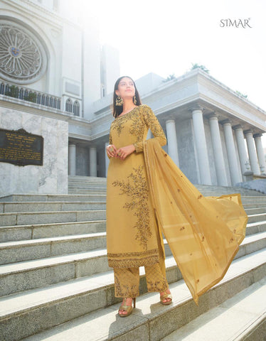 Glossy Heenaz Pure Georgette Pakistani Salwar Suit
