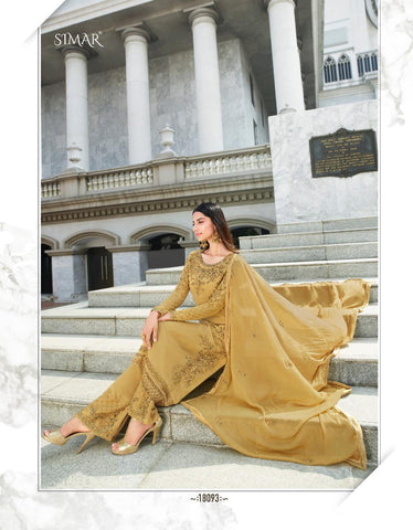 Glossy Heenaz Pure Georgette Pakistani Salwar Suit