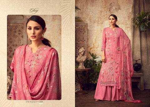 Glossy Presents Huma Viscose Heavy Georgette Printed Fancy Designer Salwar Kameez