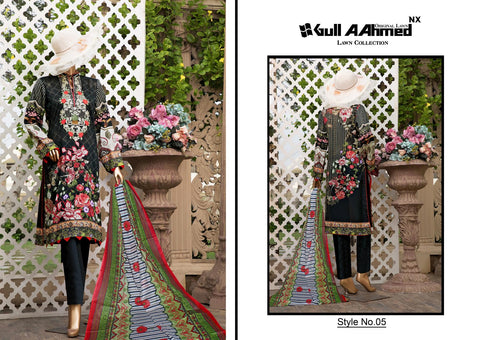 GULAHMED NX LAWN PRINTED PAKISTANI SUIT 2020 COLLECTION