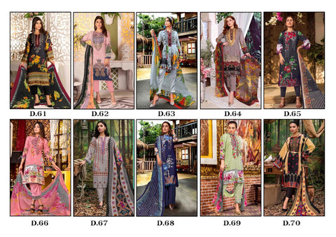 Gul Ahmed Vol 7 The Original Lawn Collection Pakistani Suits