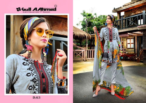 Gul Ahmed Vol 7 The Original Lawn Collection Pakistani Suits