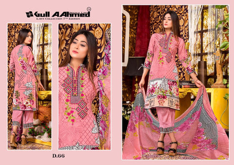 Gul Ahmed Vol 7 The Original Lawn Collection Pakistani Suits