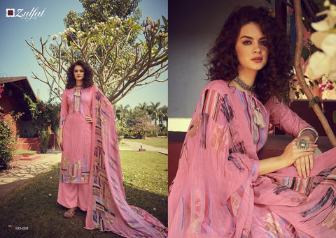 Zulfat Designer Present Gulmohar Casual Cotton Printed Salwar Kameez