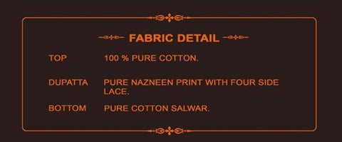 ZULFAT DESIGNER SUITS PRESENTS GULNAAZ SPRING SUMMER DRESS MATERIAL
