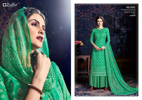 ZULFAT DESIGNER SUITS PRESENTS GULNAAZ SPRING SUMMER DRESS MATERIAL