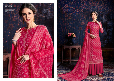 ZULFAT DESIGNER SUITS PRESENTS GULNAAZ SPRING SUMMER DRESS MATERIAL