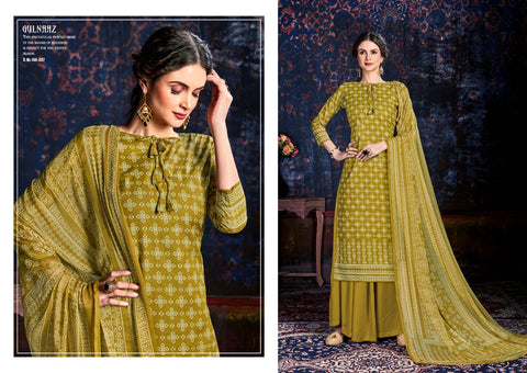 ZULFAT DESIGNER SUITS PRESENTS GULNAAZ SPRING SUMMER DRESS MATERIAL
