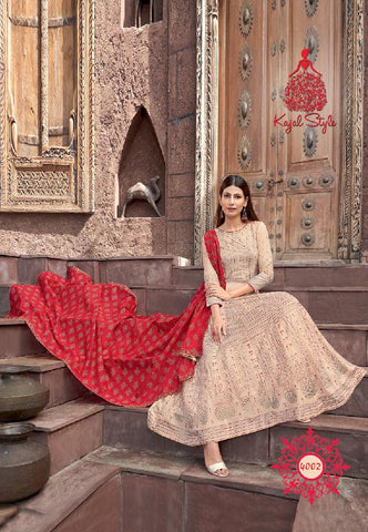 Kajal Style Presents Gulzar Vol 4 Pure Rayon Designer Kurtis Collection