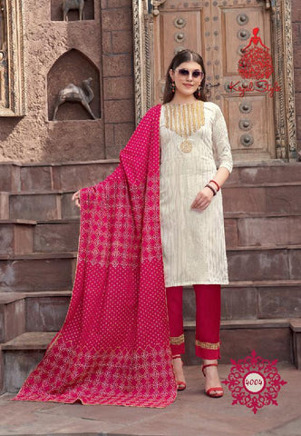 Kajal Style Presents Gulzar Vol 4 Pure Rayon Designer Kurtis Collection