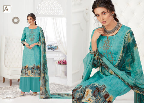 Alok Suit Gurleen Pure Jam Cotton Digital Printed Stylish Suit Collection