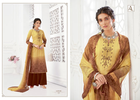 Alok Suit Gurleen Pure Jam Cotton Digital Printed Stylish Suit Collection