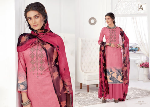 Alok Suit Gurleen Pure Jam Cotton Digital Printed Stylish Suit Collection