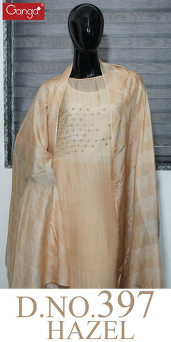 Ganga Hazel Pakistani Designer Salwar Kameez Collection