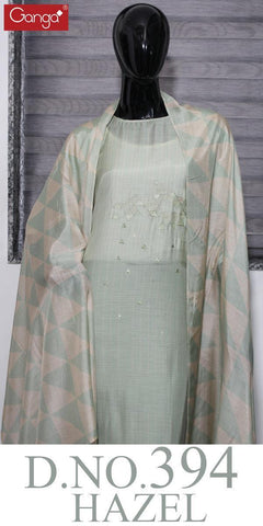 Ganga Hazel Pakistani Designer Salwar Kameez Collection