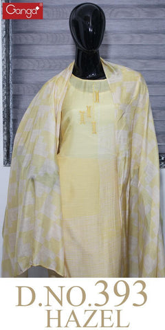 Ganga Hazel Pakistani Designer Salwar Kameez Collection
