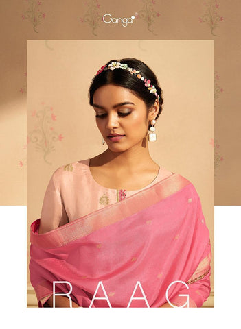 GANGA PRESENT RAAG PURE SILK WITH EMBROIDERY HEAVY LOOK SALWAR SUIT